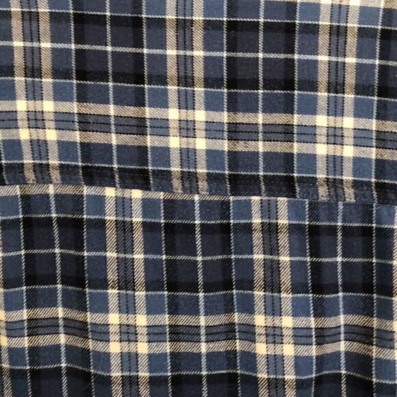 COPY - Men’s M Shacket Jacket Blue plaid quilted - Picture 9 of 9